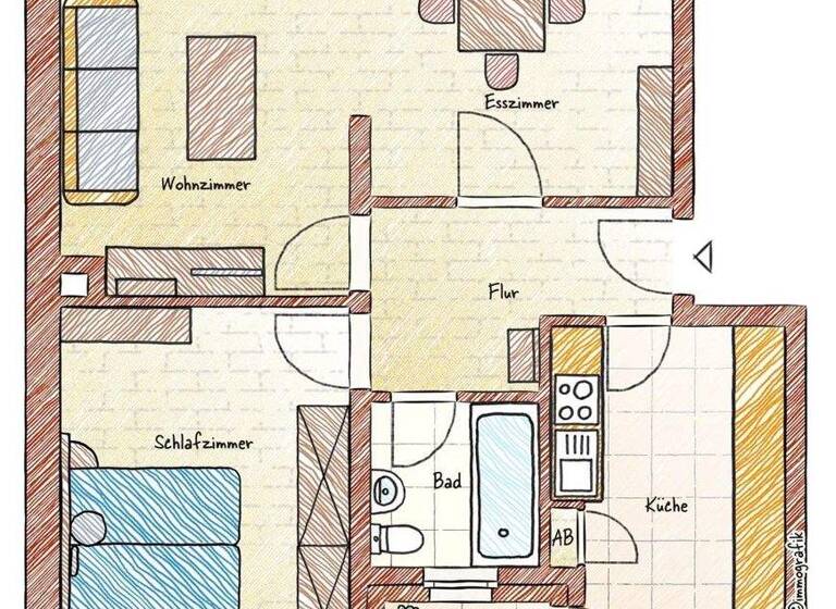 Wohnung zum Kauf 230.000 € 3 Zimmer 65 m² Fesenfeld Bremen 28203