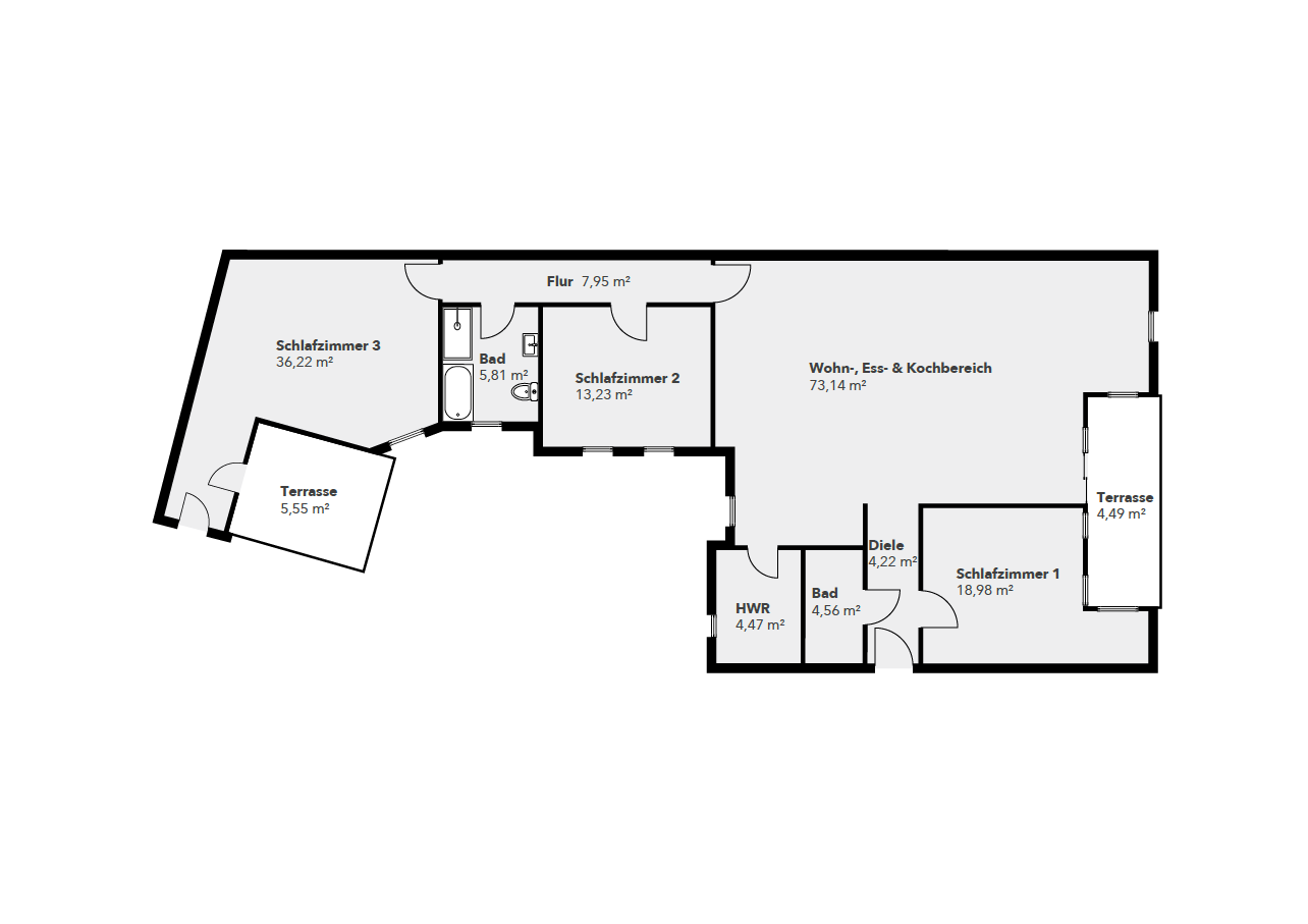 Wohnung zum Kauf 1.349.000 € 4 Zimmer 178,6 m²<br/>Wohnfläche 5.<br/>Geschoss ab sofort<br/>Verfügbarkeit Prenzlauer Berg Berlin 10437