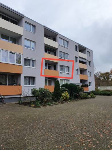 Wohnung zur Miete 750 € 3 Zimmer 76 m² Geschoss 1/3 frei ab sofort Schneidhainer Straße 34 Mahndorf Bremen 28307