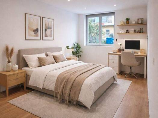 Studio zur Miete 722 € 1 Zimmer 25,6 m² Innenstadt Erlangen 91054