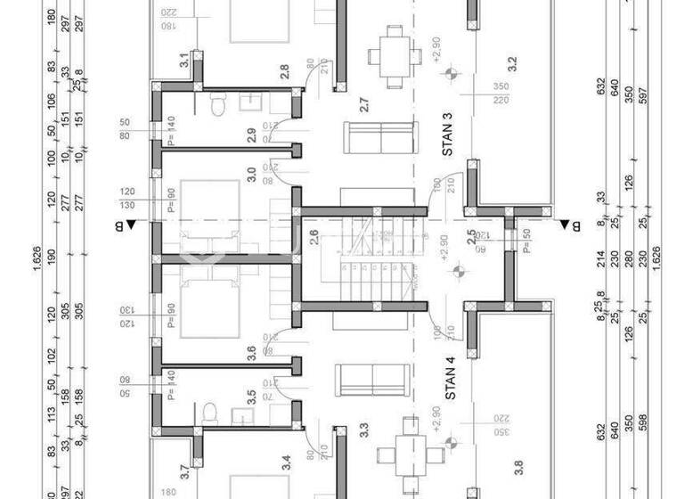 Wohnung zum Kauf 222.450 € 2 Zimmer 67 m² Povljana Povljana