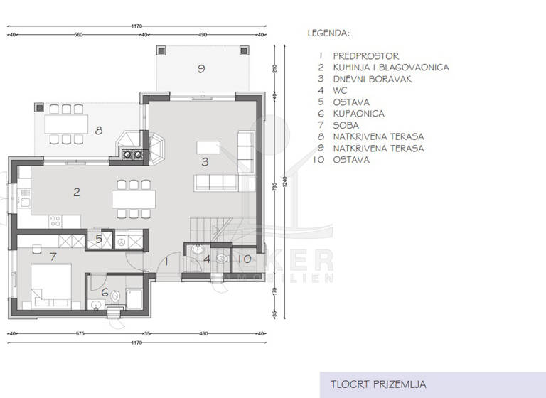 Villa zum Kauf 1.062.500 € 4 Zimmer 190 m² 461 m² Grundstück Jakisnica 53291