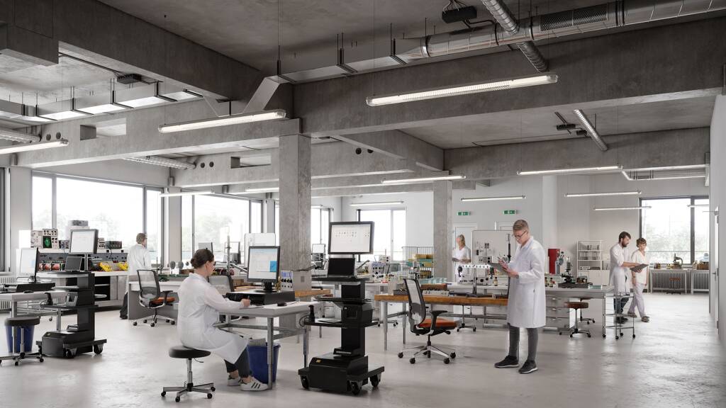 Halle/Industriefläche zur Miete provisionsfrei 1.330 m² Lagerfläche Von-der-Tann Straße 31 Großreuth b Schweinau Nürnberg 90439