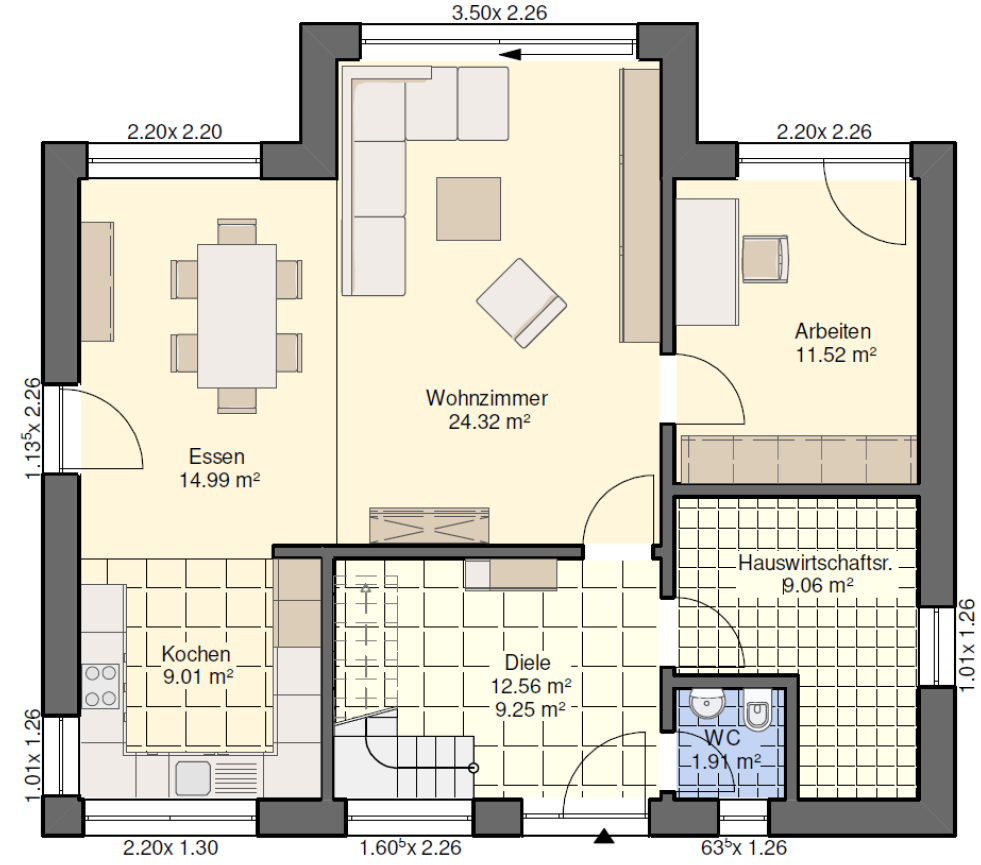 Haus zum Kauf 429.000 € 6 Zimmer 145 m²<br/>Wohnfläche Gohfeld Löhne 32584