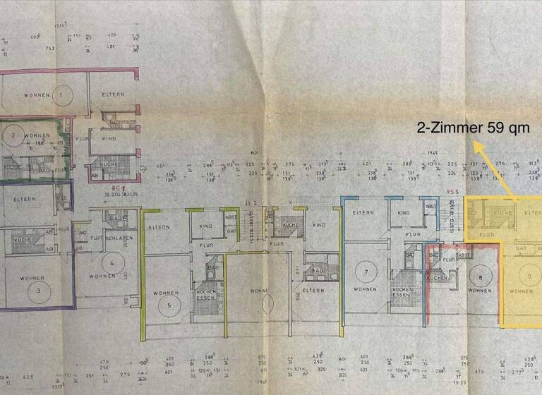Wohnung zum Kauf provisionsfrei 259.000 € 2 Zimmer 59 m² 1. Geschoss Harksheide Norderstedt 22851