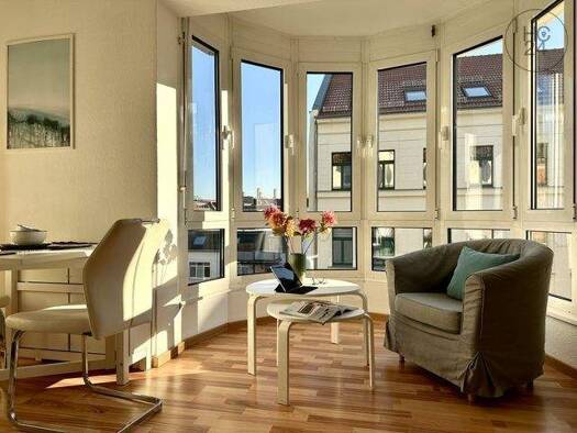 Studio zur Miete Wohnen auf Zeit 750 € 1 Zimmer 33 m² frei ab 01.05.2026 Stötteritz Leipzig 04299