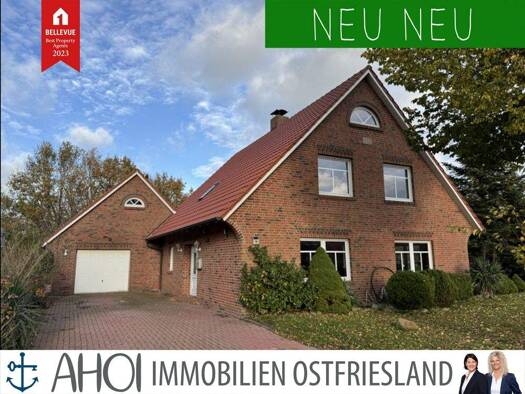 Einfamilienhaus zum Kauf 385.000 € 5 Zimmer 187 m² 1.067 m² Grundstück Uttum Krummhörn / Uttum 26736