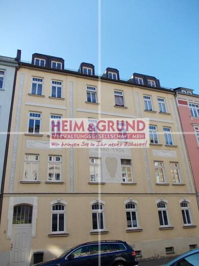 Wohnung zur Miete 350 € 2 Zimmer 54 m² 3. Geschoss frei ab sofort Darwinstraße 6 Debschwitz 2 Gera 07545