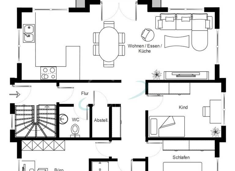Wohnung zum Kauf 499.000 € 4 Zimmer 129,2 m² Abstatt 74232