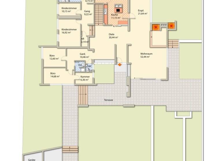 Einfamilienhaus zum Kauf 860.000 € 8 Zimmer 245,4 m² 1.266 m² Grundstück Fasangasse Breitenfurt bei Wien 2384