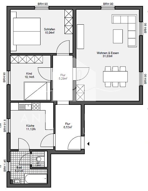 Wohnung zur Miete 430 € 3 Zimmer 85,6 m²<br/>Wohnfläche EG<br/>Geschoss ab sofort<br/>Verfügbarkeit Großsaara 21b Großsaara Saara 07589