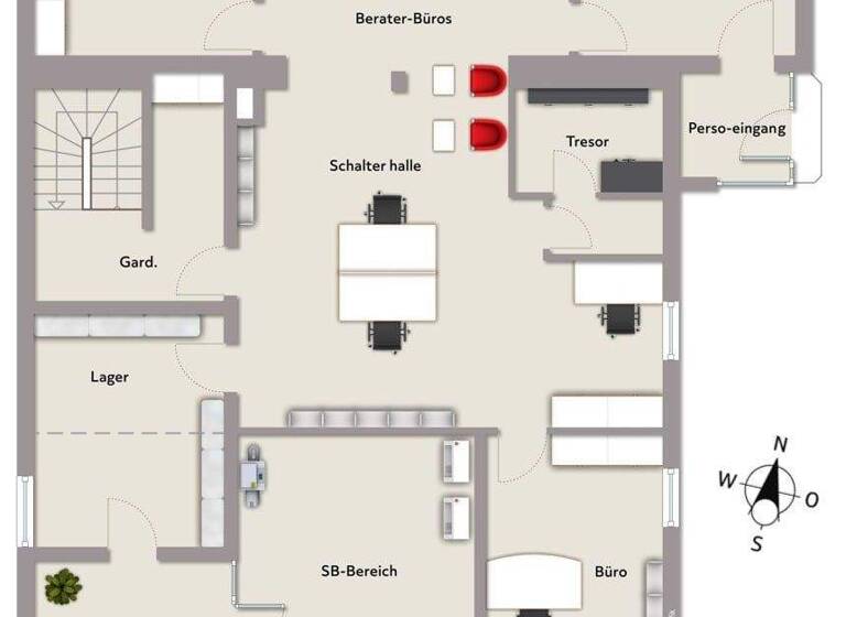 Büro zum Kauf provisionsfrei 320.000 € 150 m² Bürofläche Büchenbach 91186