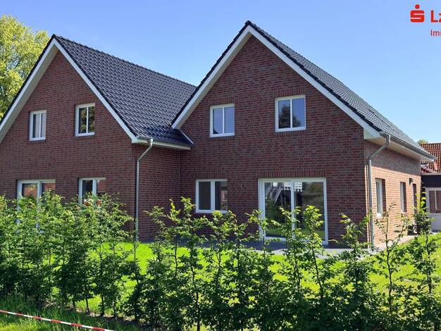 Doppelhaushälfte zum Kauf - Erstbezug 389.000 € 4 Zimmer 110,7 m² 353 m² Grundstück Halsbek Westerstede 26655