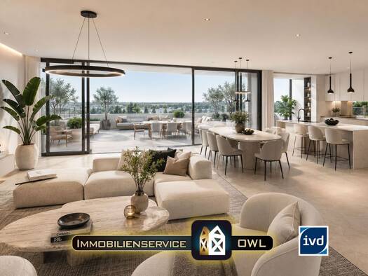 Penthouse zum Kauf - Erstbezug als Kapitalanlage geeignet 425.328 € 3 Zimmer 88 m² Brandenburger Straße Innenstadt Bad Oeynhausen 32545
