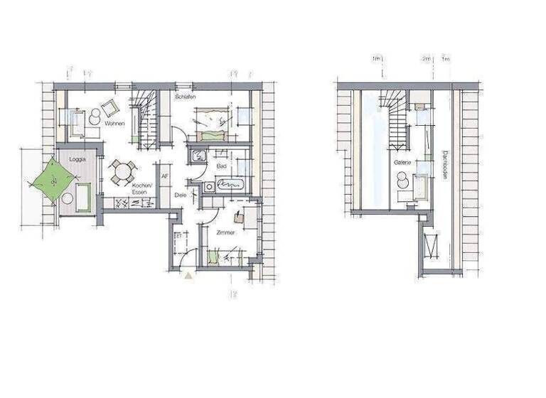 Penthouse zum Kauf provisionsfrei 447.500 € 3 Zimmer 83 m² 2. Geschoss frei ab sofort Kornburger Hauptstraße 4 Kornburg Nürnberg 90455
