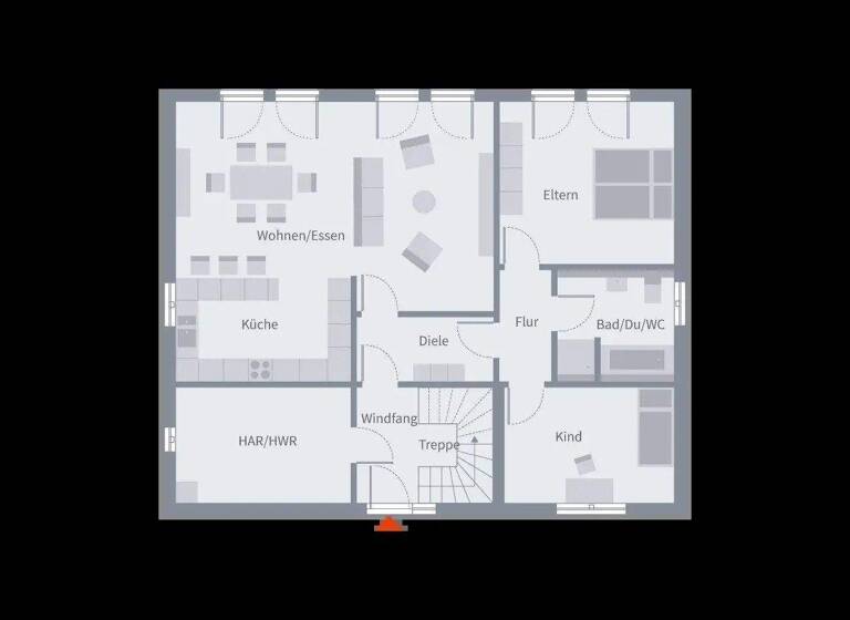 Einfamilienhaus zum Kauf 1.299.695 € 6 Zimmer 218,1 m² 696 m² Grundstück Steinbach Cadolzburg 90556