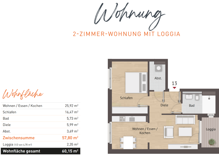 Studio zum Kauf provisionsfrei 424.000 € 2 Zimmer 60 m²<br/>Wohnfläche 2.<br/>Geschoss ab sofort<br/>Verfügbarkeit Camerariusstraße 12 Tafelhof Nürnberg 90443