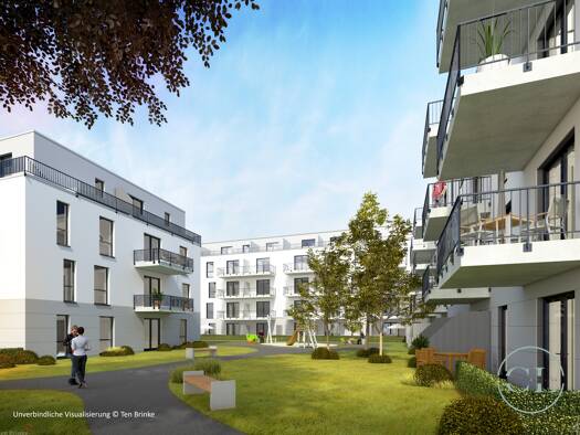 Wohnung zur Miete 1.045 € 2 Zimmer 87,4 m² 3. Geschoss Tramplerstraße 87 Lahr Lahr/Schwarzwald 77933