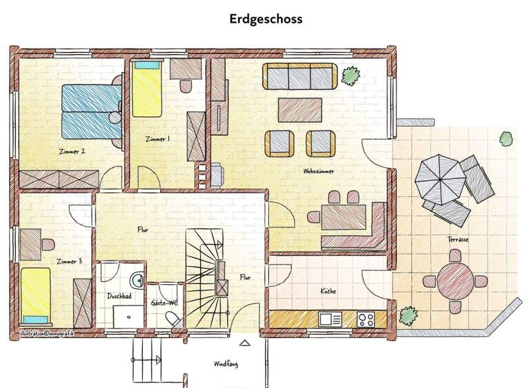Einfamilienhaus zum Kauf 345.000 € 7 Zimmer 152,9 m² 780 m² Grundstück Soltau 29614