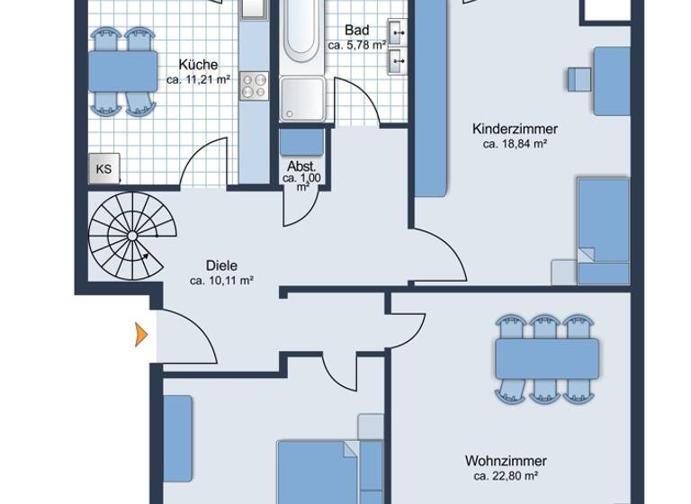 Maisonette zum Kauf 255.000 € 5 Zimmer 125 m² Stadtmitte Mönchengladbach 41061