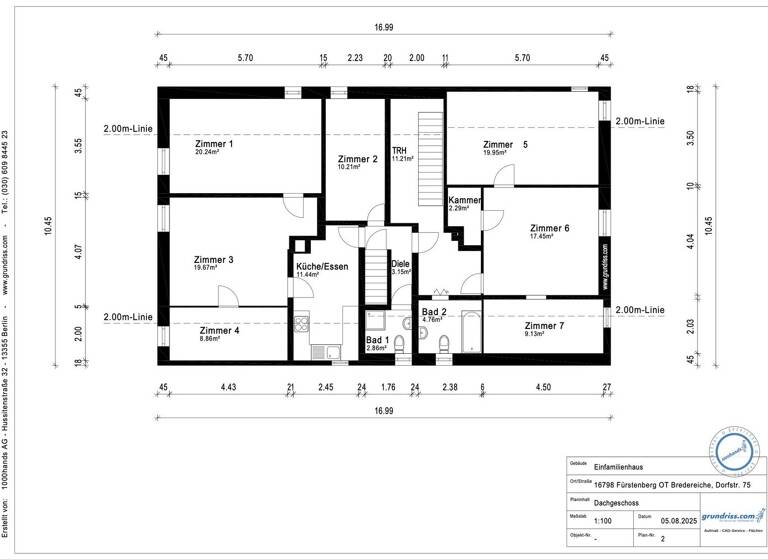 Haus zum Kauf provisionsfrei 299.000 € 11 Zimmer 250 m² 843 m² Grundstück frei ab sofort Bredereiche Fürstenberg/Havel 16798