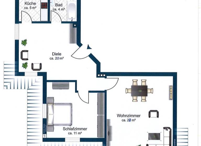 Wohnung zum Kauf 320.000 € 2 Zimmer 68 m² 2. Geschoss Bergedorf Hamburg 21029