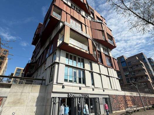 Wohnung zur Miete 1.547 € 2 Zimmer 71,1 m² 4. Geschoss frei ab sofort Am Kaiserkai 45 HafenCity Hamburg 20457