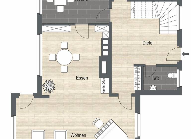 Einfamilienhaus zum Kauf 950.000 € 4 Zimmer 161,7 m² 1.470 m² Grundstück Asbeck Legden / Asbeck 48739