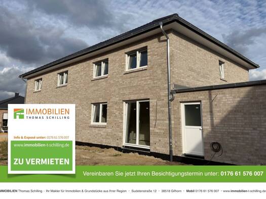 Doppelhaushälfte zur Miete 1.400 € 6 Zimmer 118 m² 317 m² Grundstück Hambühren II Hambühren 29313