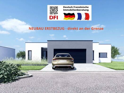 Einfamilienhaus zum Kauf - Erstbezug 399.000 € 3 Zimmer 105 m² 800 m² Grundstück Blies  Sarreguemines 57200