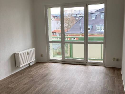 Wohnung zur Miete 345 € 3 Zimmer 57,5 m² 3. Geschoss Tivolistraße 2 Innenstadt Gera 07545