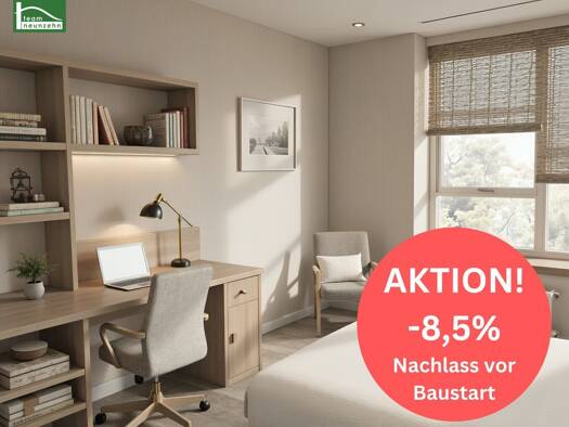 Wohnung zum Kauf - Erstbezug provisionsfrei 296.872 € 3 Zimmer 57,7 m² 2. Geschoss Eggenberg Graz 8020