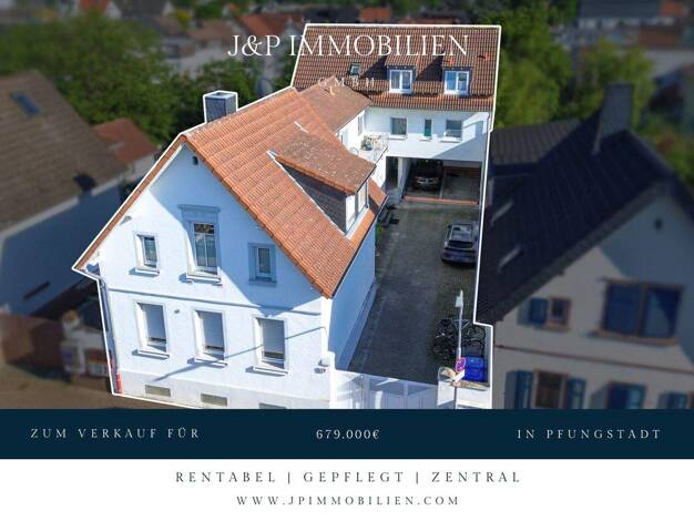 Mehrfamilienhaus zum Kauf 679.000 € 10 Zimmer 240,1 m² 515 m² Grundstück Pfungstadt 64319