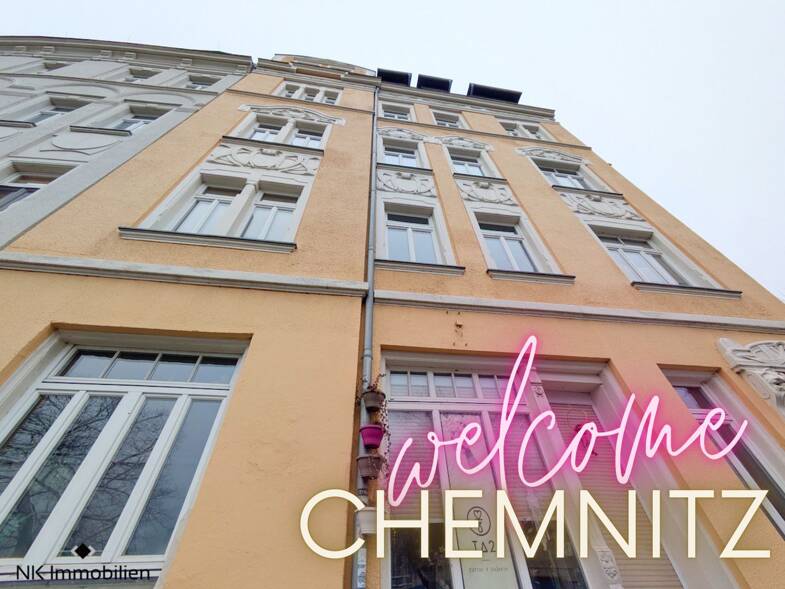 Wohnung zur Miete 636 € 4 Zimmer 106 m² 3. Geschoss Georgstr. 23 Zentrum 010 Chemnitz 09111