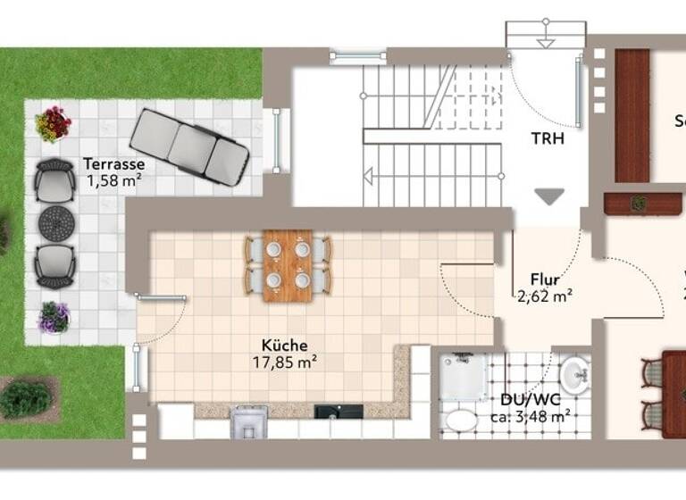 Wohnung zur Miete 499 € 2 Zimmer 63 m² frei ab sofort Leibnizstraße 6 Altstadt Magdeburg 39104