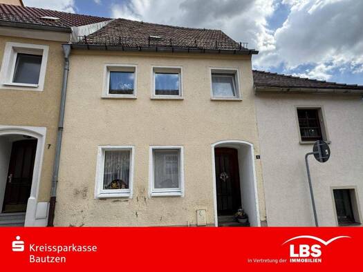 Reihenmittelhaus zum Kauf 49.000 € 3 Zimmer 75 m² 136 m² Grundstück Bischofswerda 01877