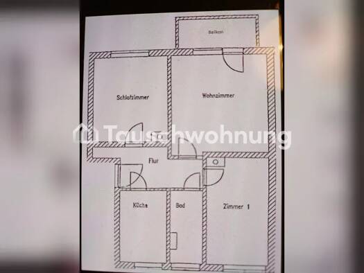 Wohnung zur Miete Tauschwohnung 528 € 3 Zimmer 63 m² 3. Geschoss Tolkewitz/Seidnitz-Nord Ortsamtsbereich Blasewitz 01279