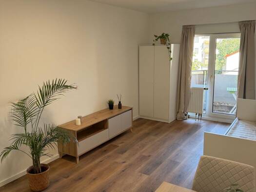 Wohnung zur Miete 590 € 1 Zimmer 26 m² Geschoss 2/5 frei ab sofort Adolf-Braun-Straße 6 Muggenhof Westliche Außenstadt 90429
