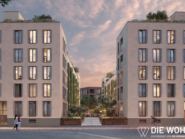 Wohnung zum Kauf - Erstbezug provisionsfrei 454.900 € 2 Zimmer 58,5 m² EG Vogelsanger Straße 271 Ehrenfeld Köln 50825