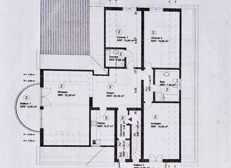 Wohnung zum Kauf provisionsfrei 690.000 € 4 Zimmer 148,5 m² 1. Geschoss Auf dem Niederberg 26A Hangelar Sankt Augustin 53757
