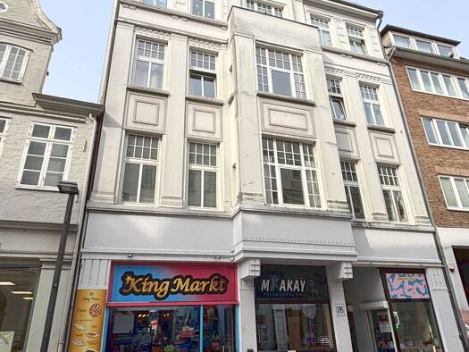 Wohnung zur Miete 874 € 2 Zimmer 76 m² 1. Geschoss frei ab 01.12.2026 Königstraße 78 Innenstadt Lübeck 23552