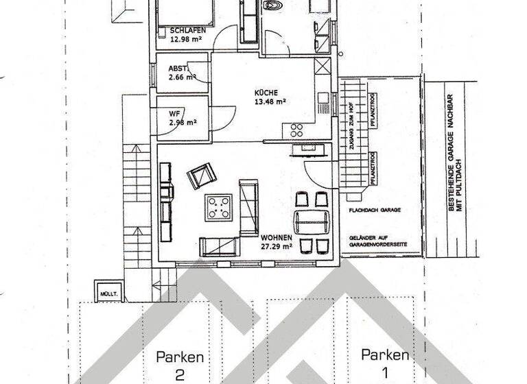 Wohnung zum Kauf 169.000 € 2 Zimmer 76,4 m² Bexbach 66450