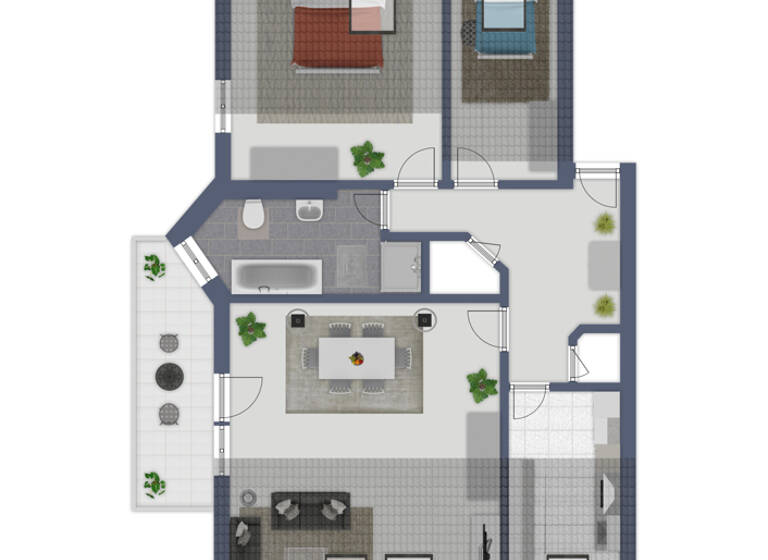 Wohnung zum Kauf 149.000 € 3 Zimmer 70 m²<br/>Wohnfläche ab sofort<br/>Verfügbarkeit Niederbreisig Bad Breisig 53498