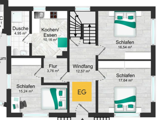 Einfamilienhaus zur Miete 2.000 € 5 Zimmer 180 m² 540 m² Grundstück frei ab sofort Häfnergasse 6 Zahlbach Burkardroth 97705