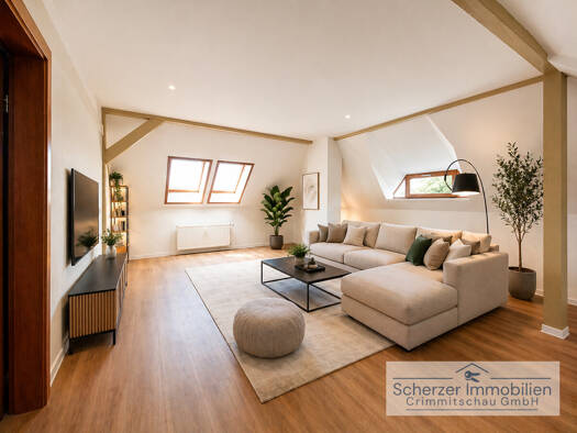 Wohnung zur Miete 345 € 2 Zimmer 62 m² 3. Geschoss Gößnitz Gößnitz 04639