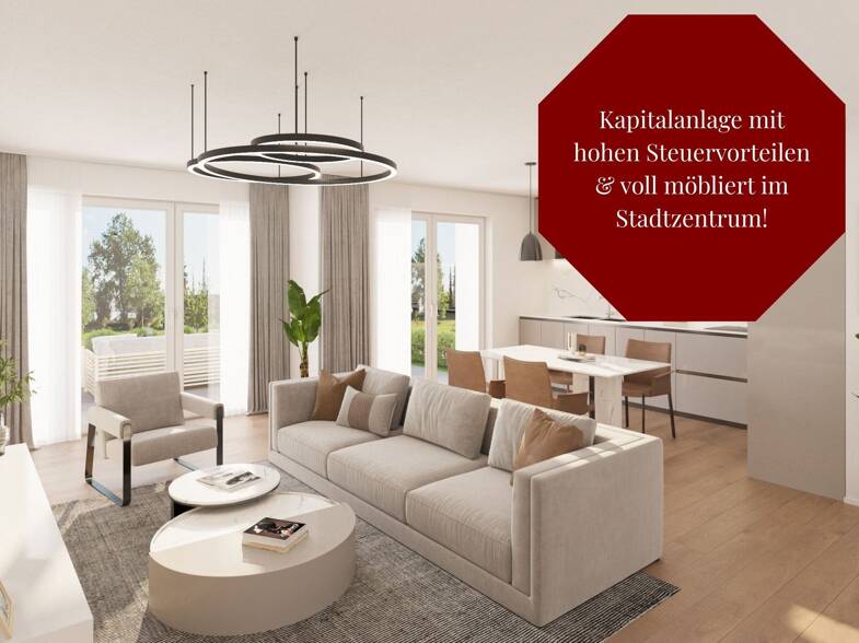 Wohnung zum Kauf - Neubau 307.050 € 2 Zimmer 71,4 m² 1. Geschoss Eggenfelden Eggenfelden 84307