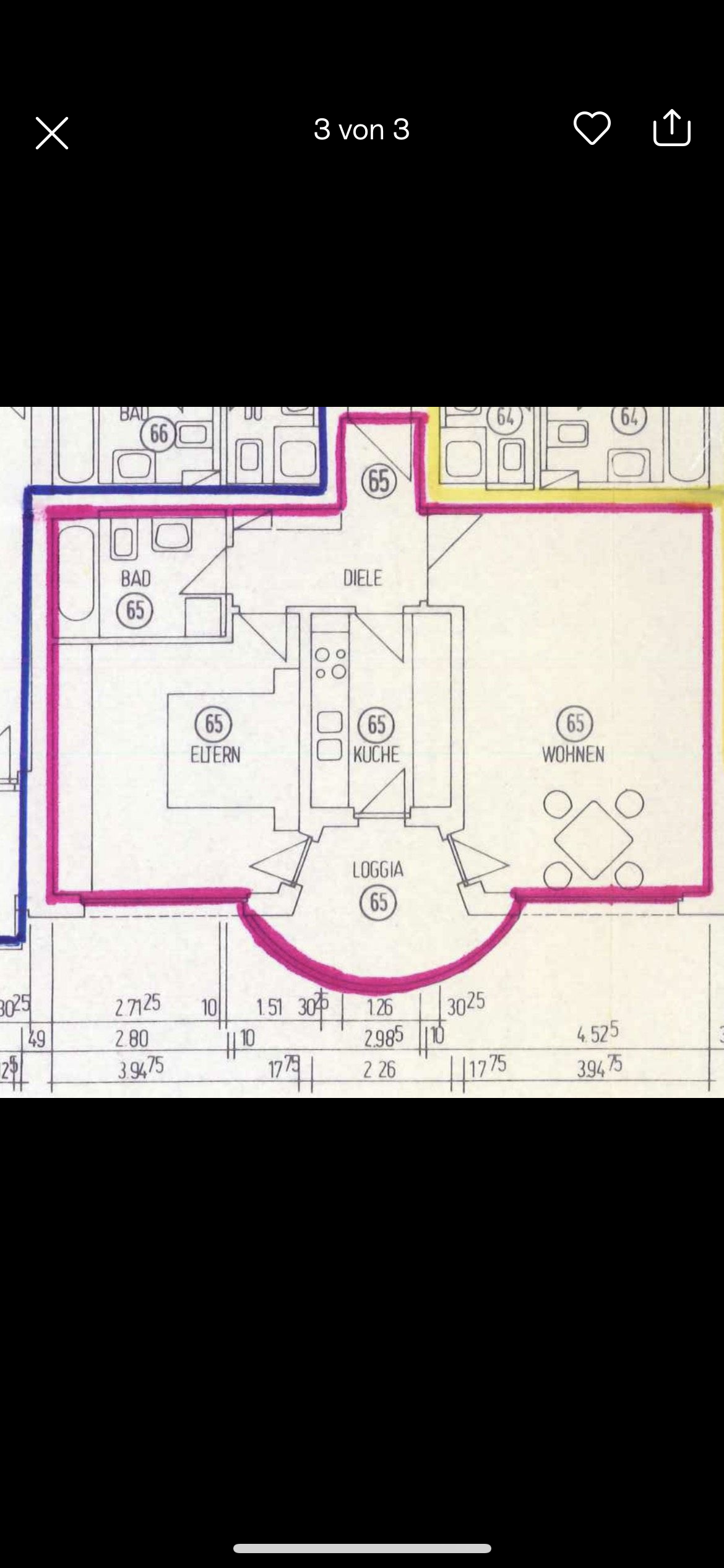 Wohnung zum Kauf provisionsfrei 239.000 € 2 Zimmer 68 m²<br/>Wohnfläche 2.<br/>Geschoss Langenhagen - Mitte Langenhagen 30853