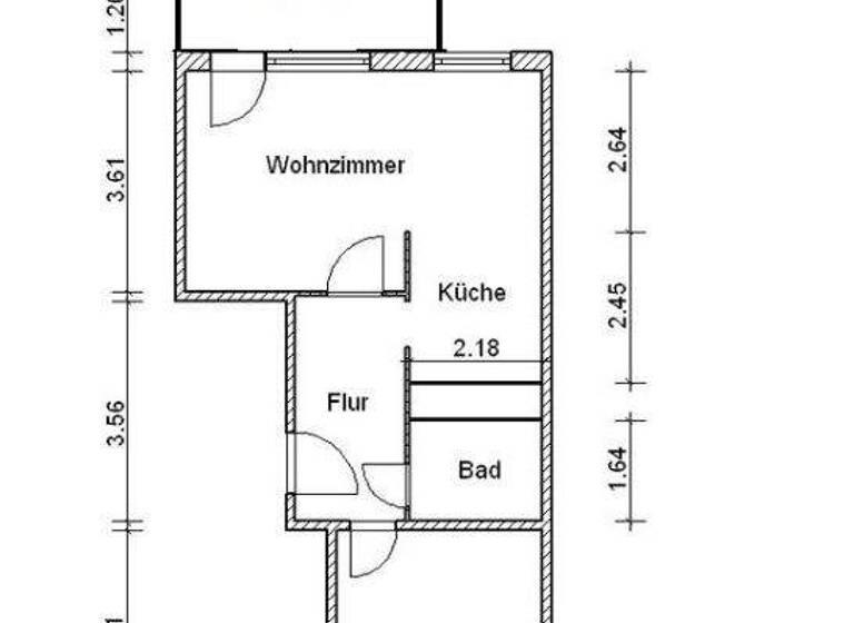 Wohnung zur Miete 321 € 2 Zimmer 49,4 m² 4. Geschoss Helene-Weigel-Straße 40 Kannenstieg Magdeburg 39128