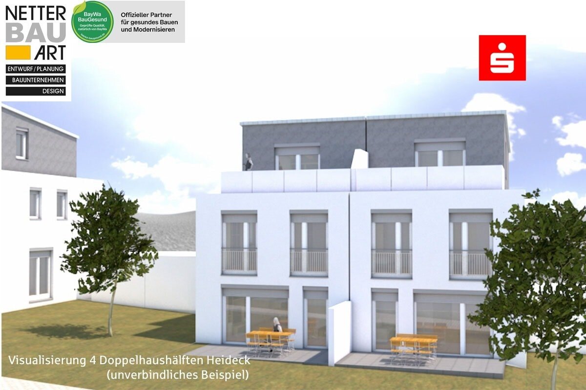 Doppelhaushälfte zum Kauf provisionsfrei 597.000 € 5 Zimmer 148,4 m²<br/>Wohnfläche 322 m²<br/>Grundstück Heideck Heideck 91180