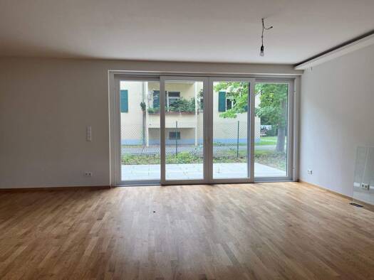 Terrassenwohnung zur Miete - Erstbezug 1.342 € 3 Zimmer 109 m² EG frei ab sofort Pfingstweide 2 Leutzsch Leipzig 04179